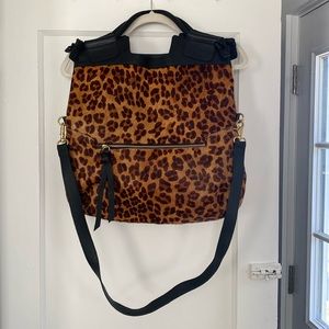 Foley + Corinna Cheetah Large Bag